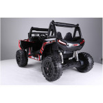 Elektrická bugina Jeep JS360 - nelakovaná - červená